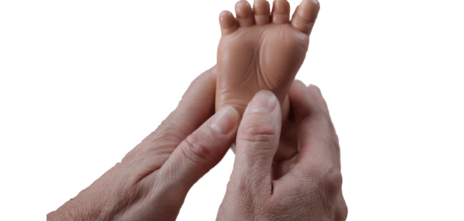  FodMassage til Baby - BabyMassage - Bamse Gik