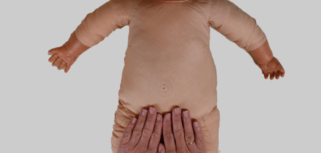 BabyMassage bryst øvelse - Hjerte