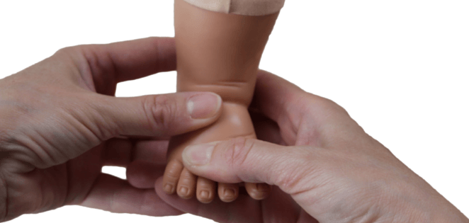  FodMassage til Baby - I små lette trin