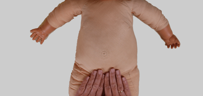 BabyMassage Bryst - I små lette trin